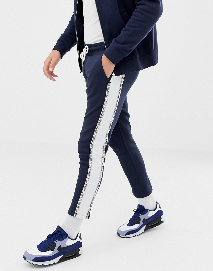 Jack & Jones Core Cropped Side Taping Joggers
