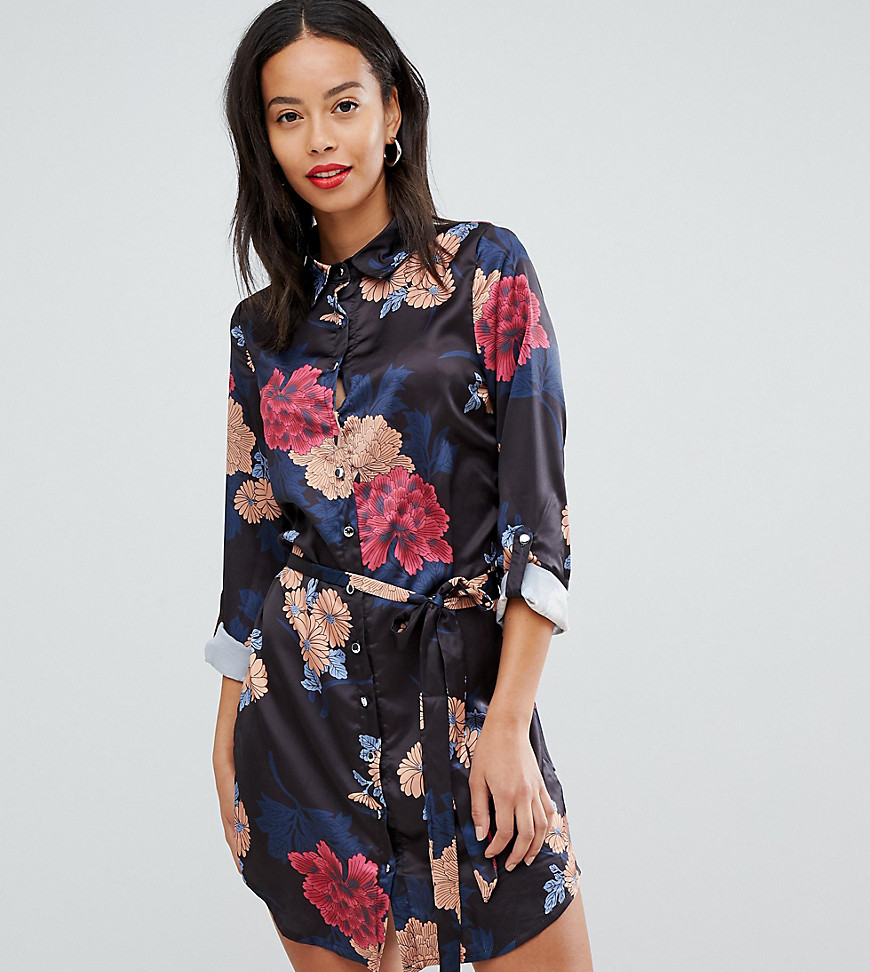 Parisian Tall floral print shirt dress