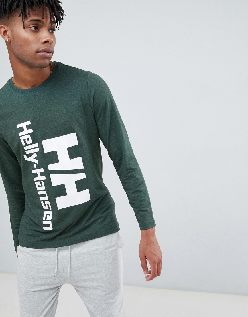 Helly Hansen Heritage Long Sleeve Top in Green