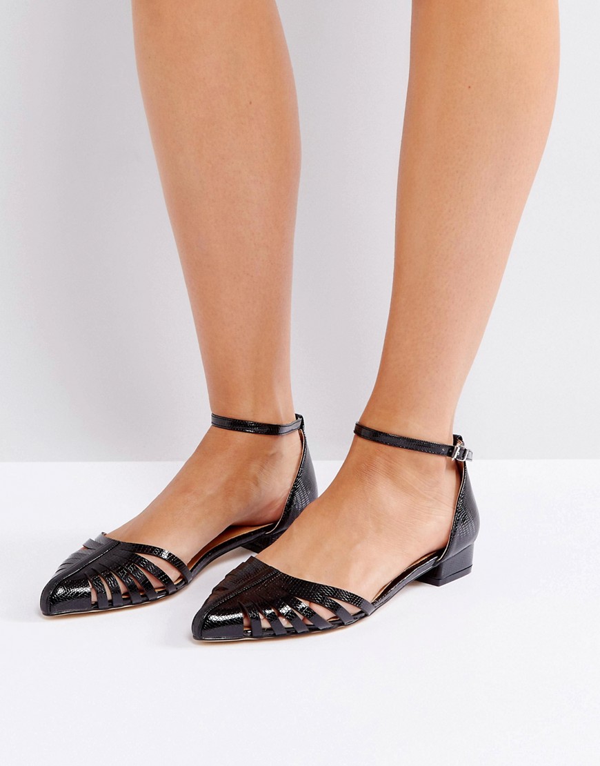 Ravel Cut Out Flat Point Shoe