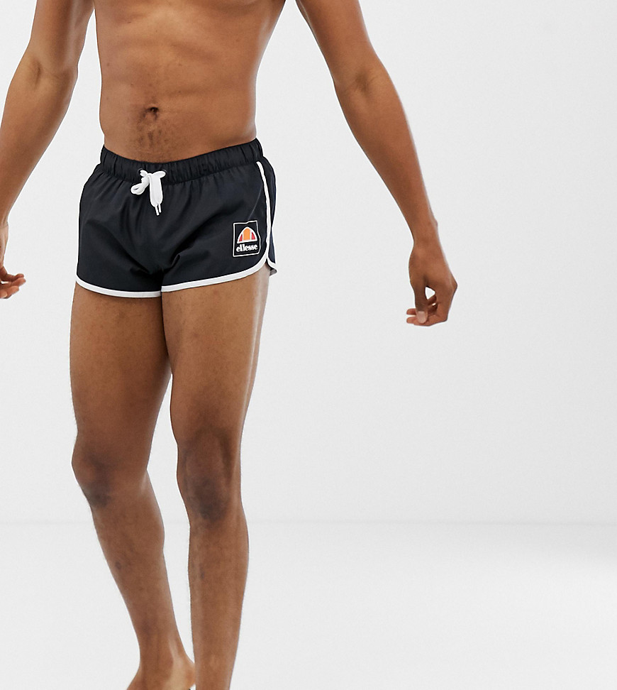 ellesse Swim Shorts With Small Logo In Black