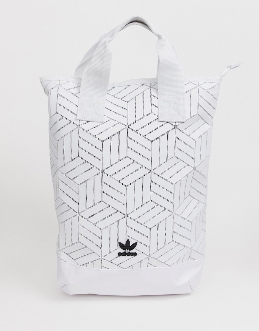 adidas originals 3d geometric backpack in black