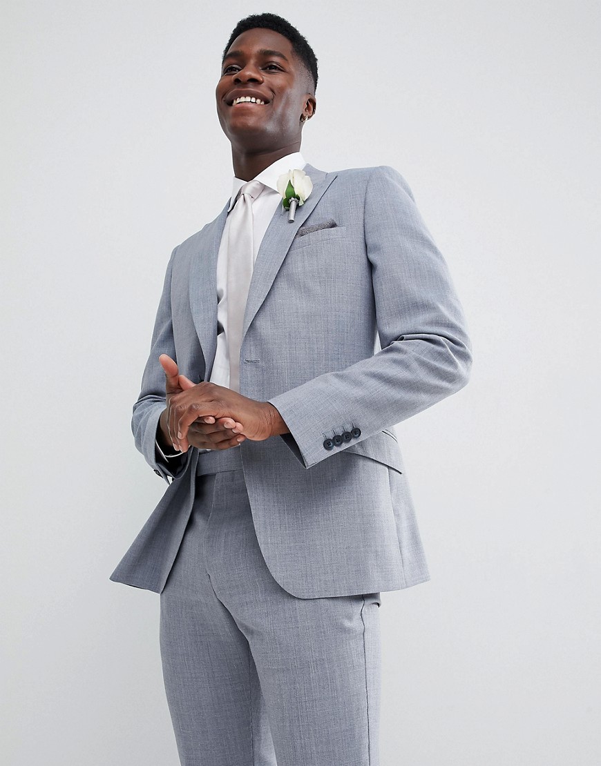 Reiss Slim Wedding Suit Jacket In Wool Mix