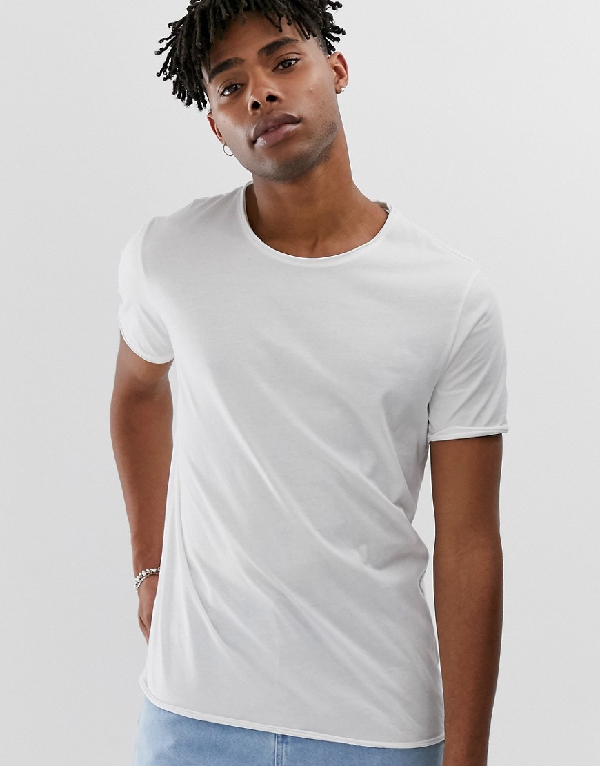 Weekday t-shirt in white
