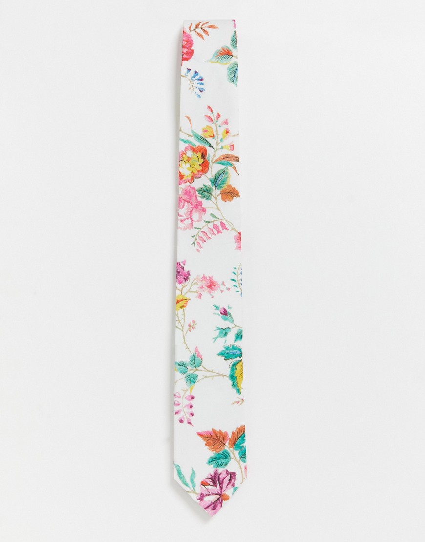 Gianni Feraud liberty floral print tie