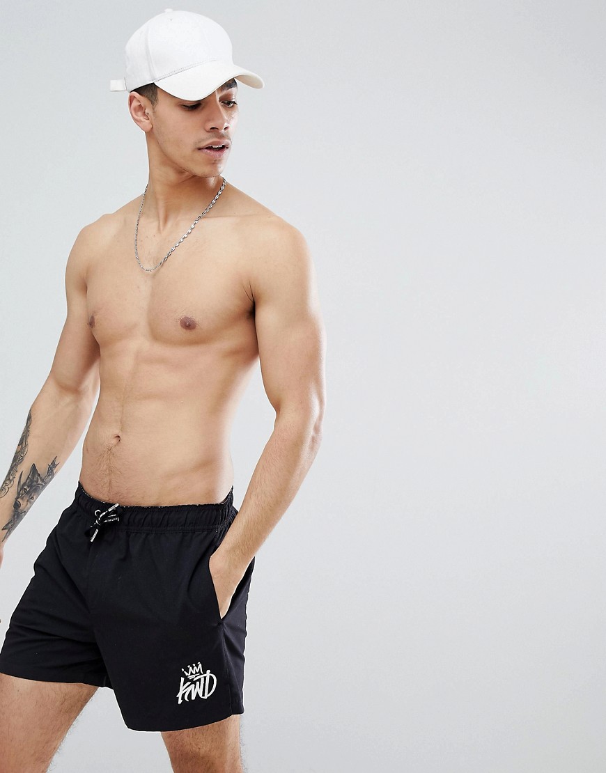 Kings Will Dream Tolson Swim Shorts In Black With Logo