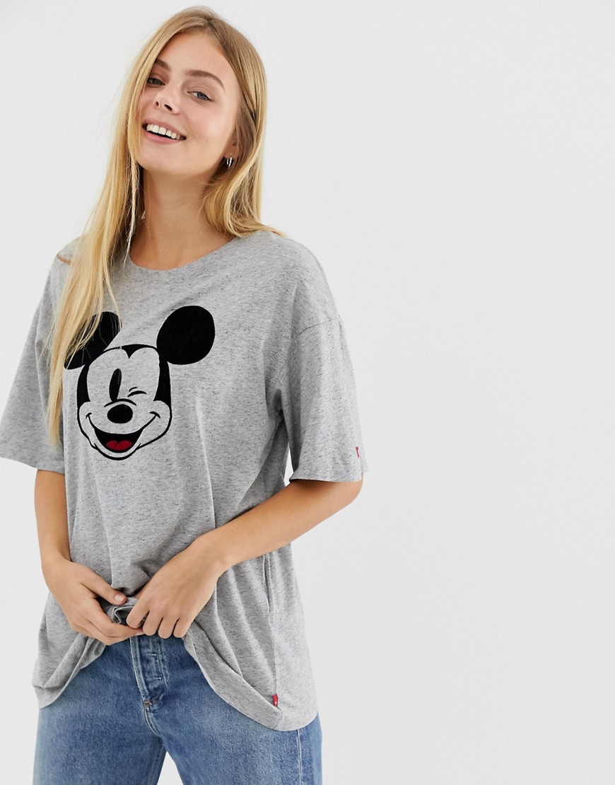 Levi's X Mickey Mouse oversized slacker t-shirt