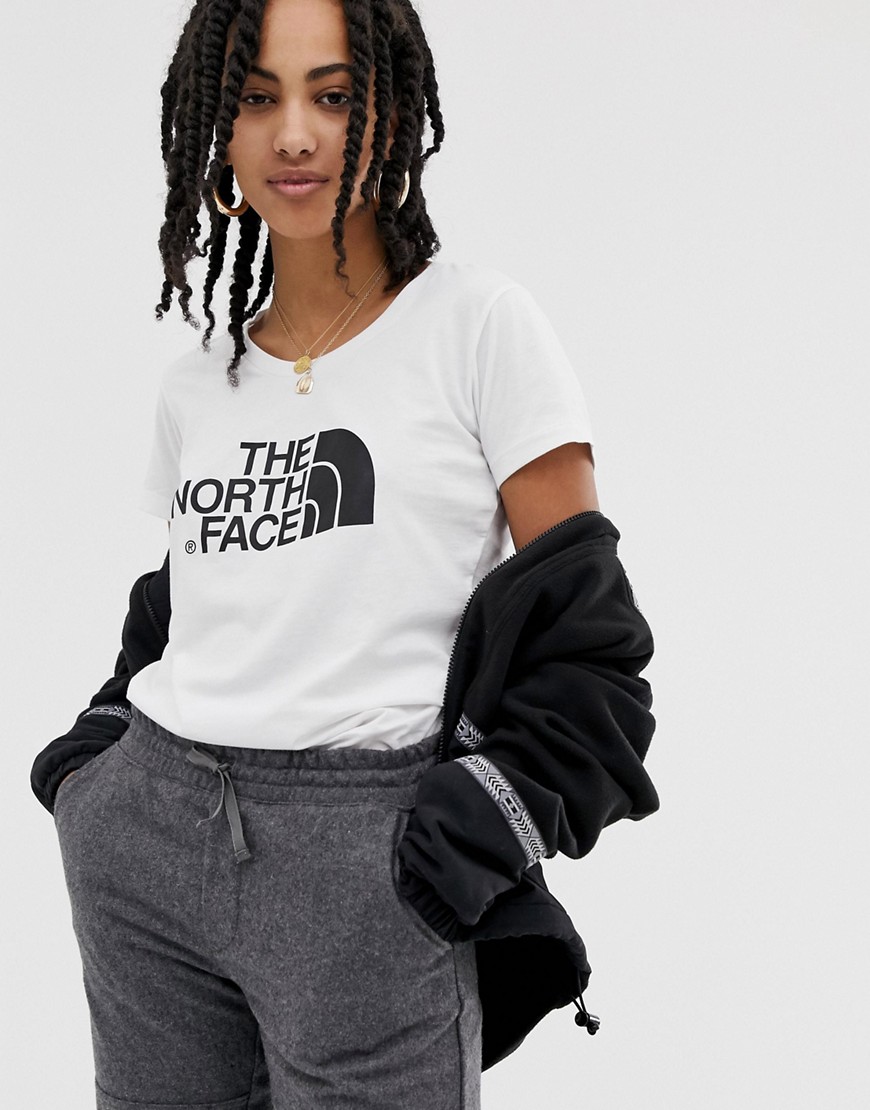 The North Face Easy t-shirt in white