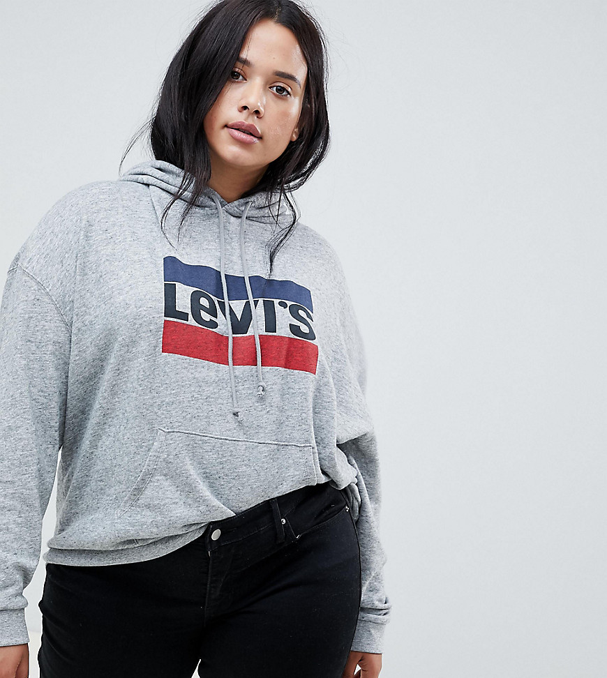 Levi's Plus hoodie with sports logo