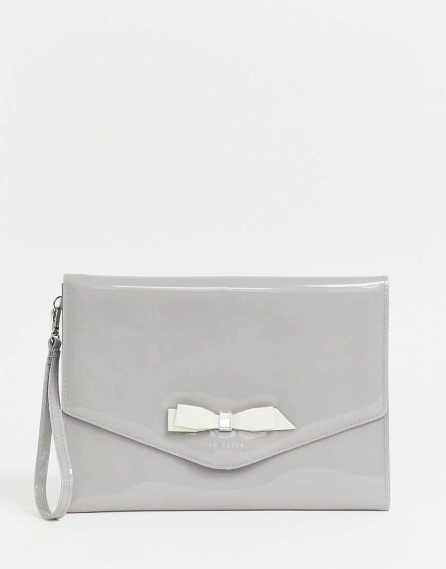 Ted Baker Cersei bow envelope pouch