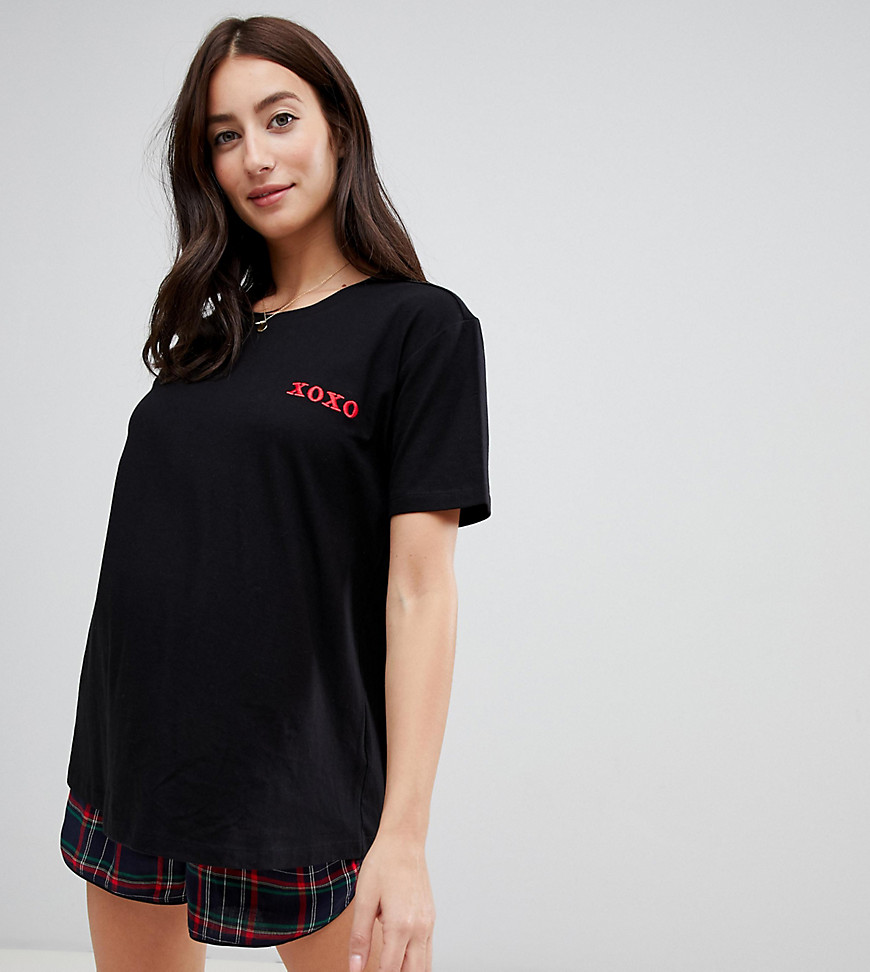 ASOS DESIGN Maternity Mix & Match Embroidered Tee