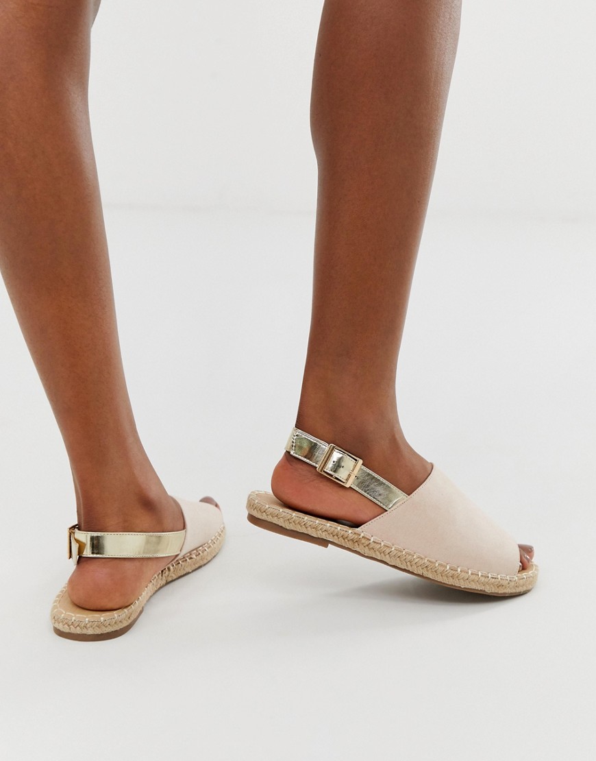 Truffle Collection espadrille slingback sandals