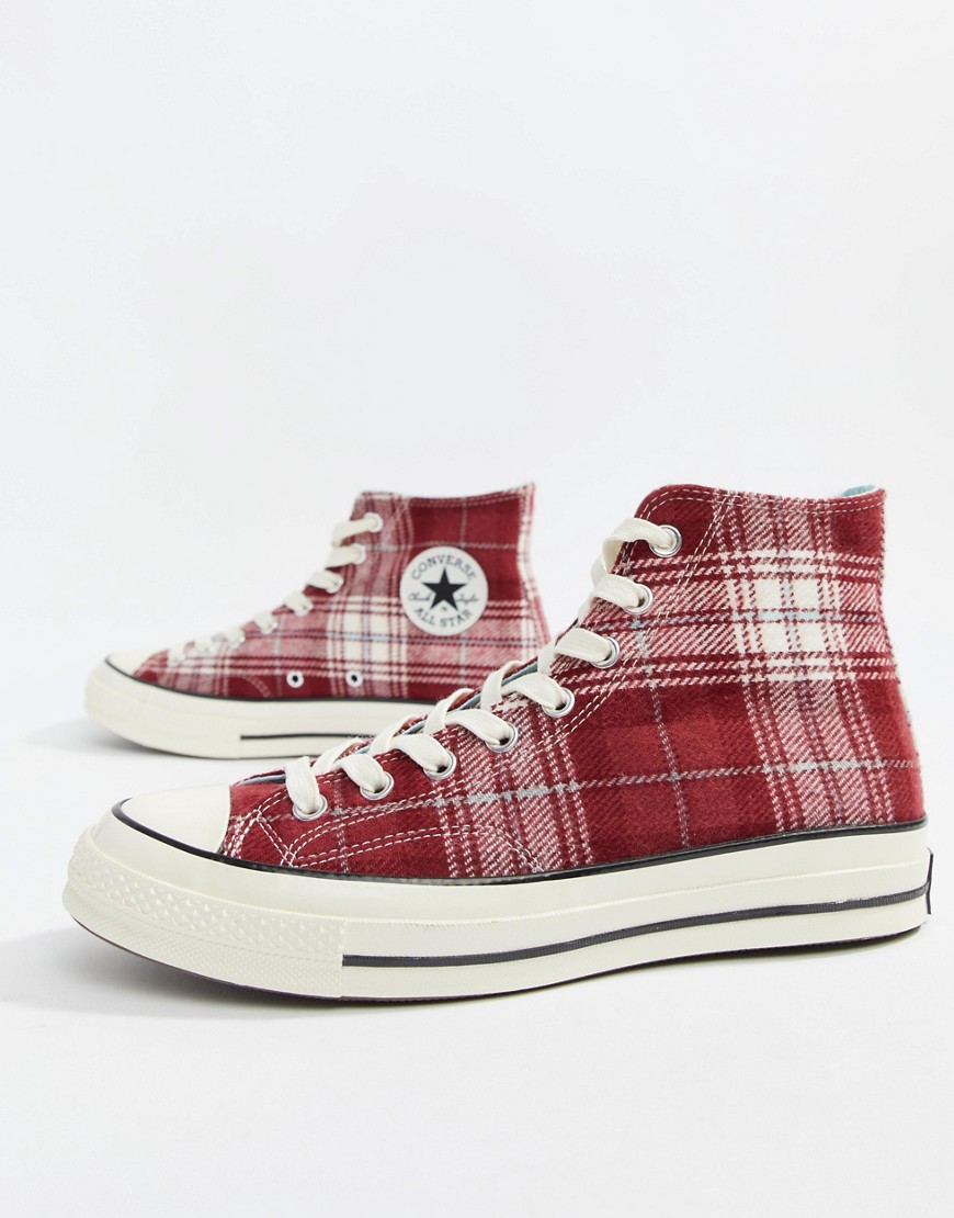 Converse Chuck Taylor All Star '70 Hi Trainers In burgundy 162403C