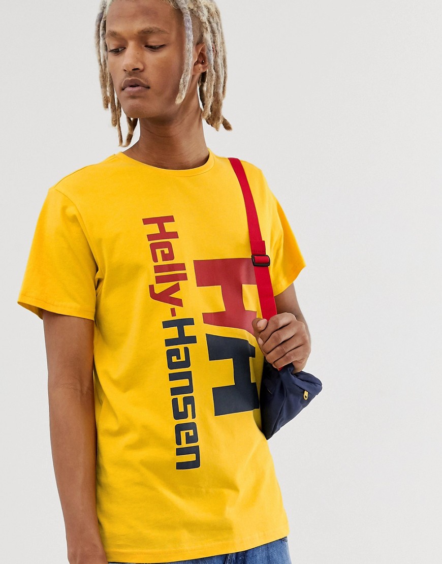 Helly Hansen Urban Retro t-shirt in yellow