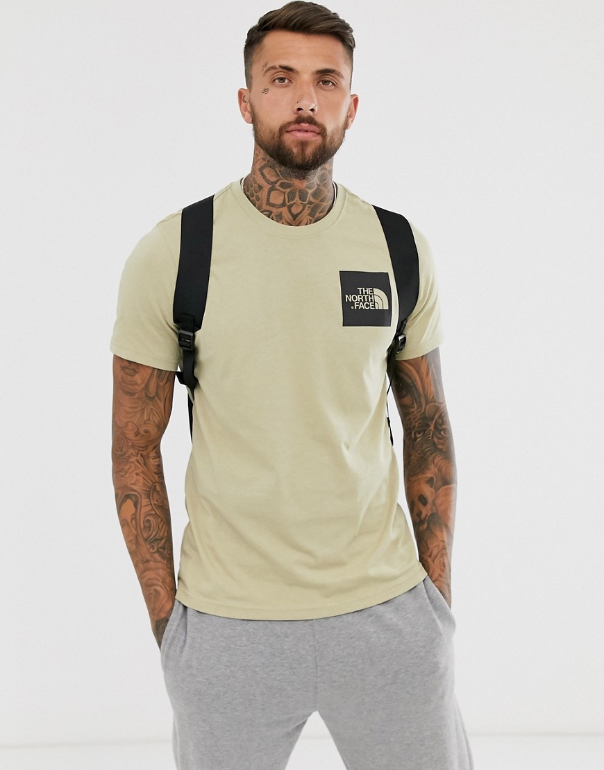 The North Face Fine t-shirt in twill beige