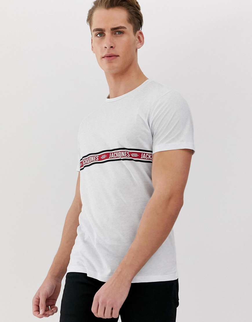 Jack & Jones Core t-shirt with taping detail