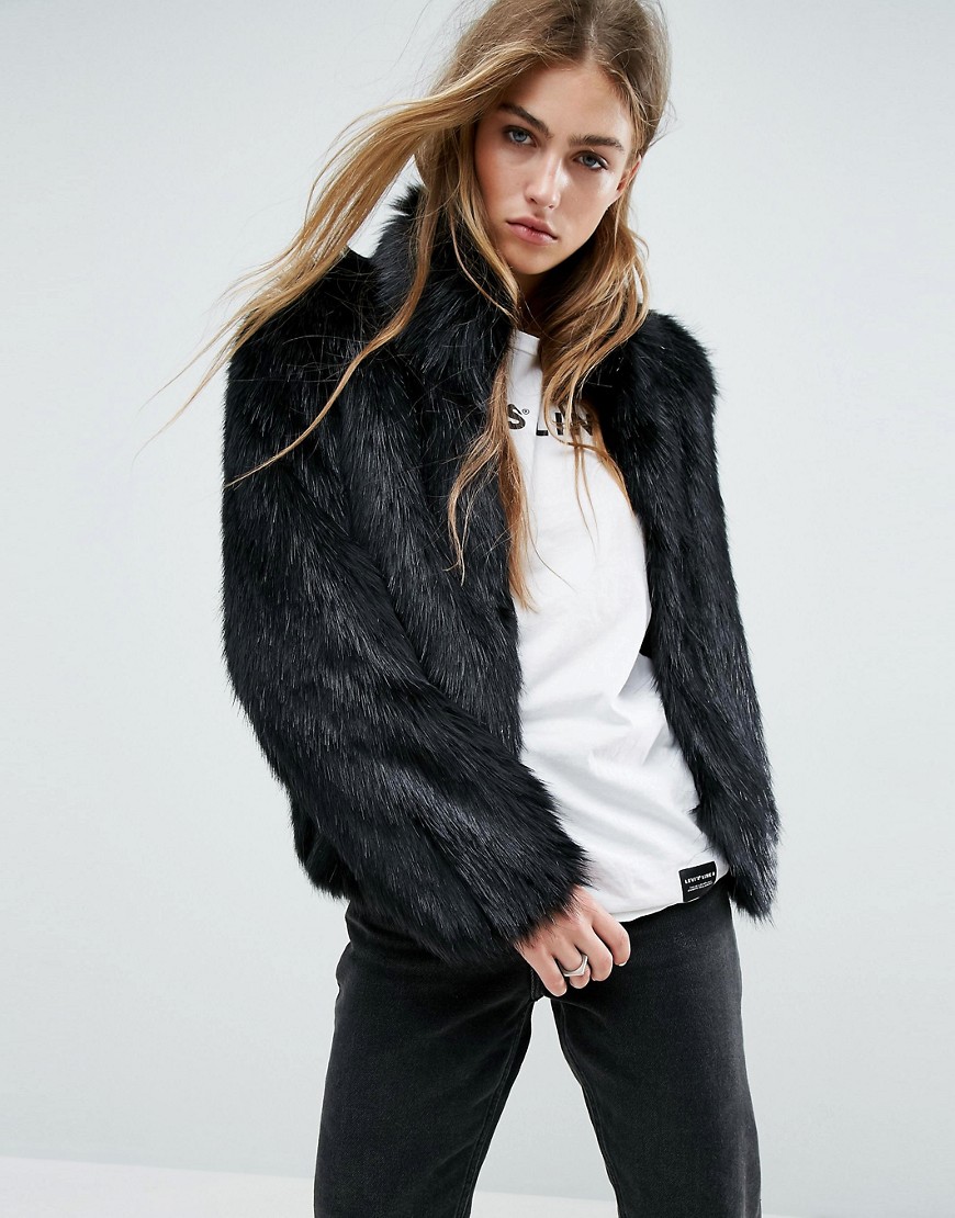 Unreal Fur Delicious Jacket - Black