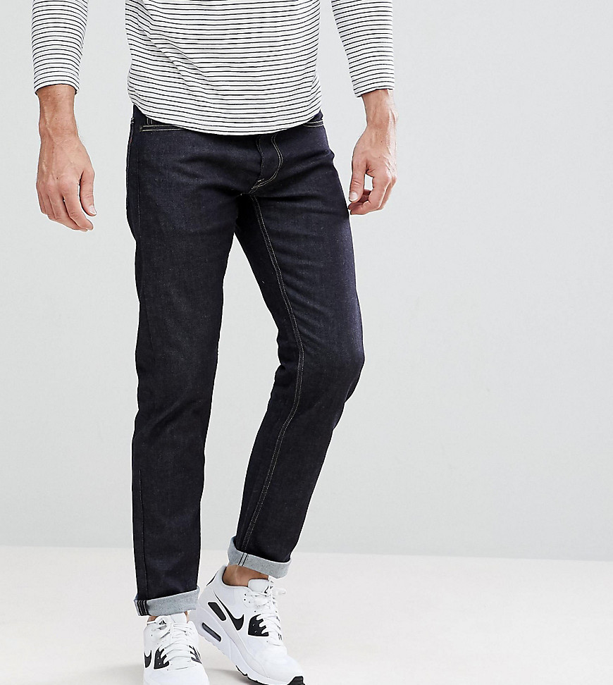 Replay Grover Straight Jeans Rinse Wash - Navy