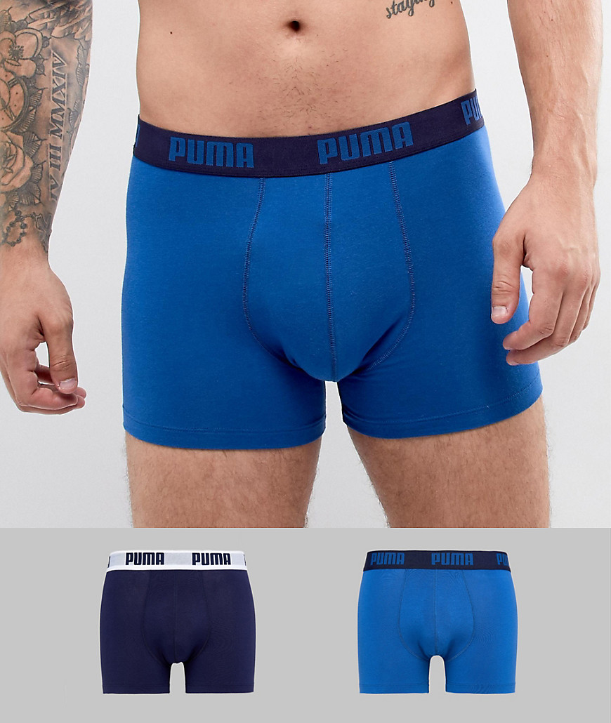 Puma 2 pack boxers in navy 521015001420