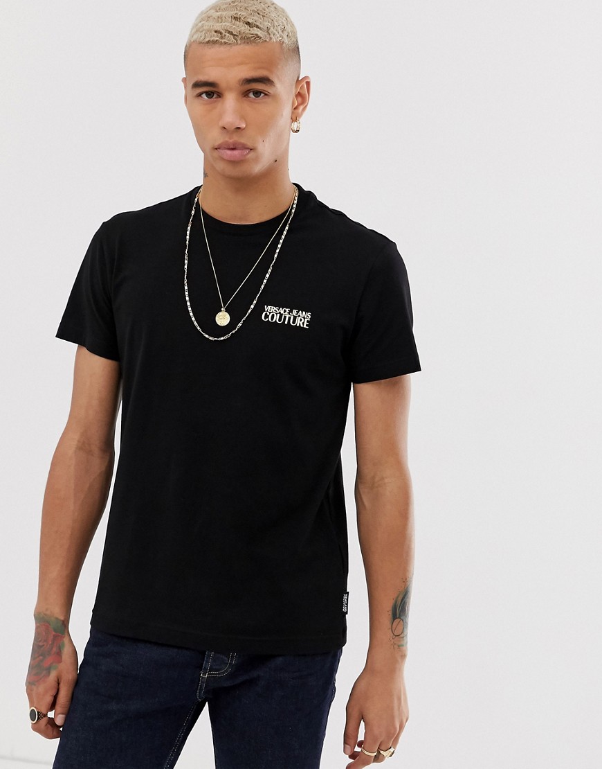Versace Jeans Couture t-shirt with gold chest logo