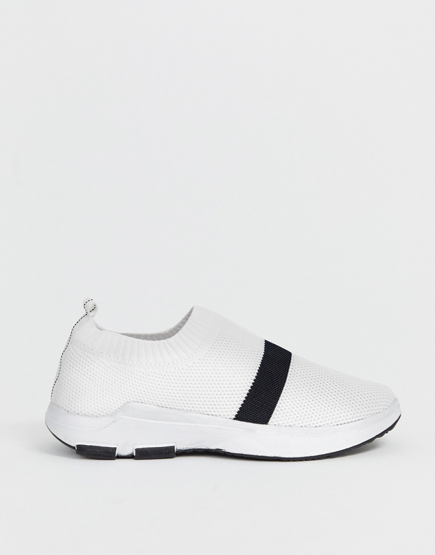 Loyalty and Faith sock trainer in white