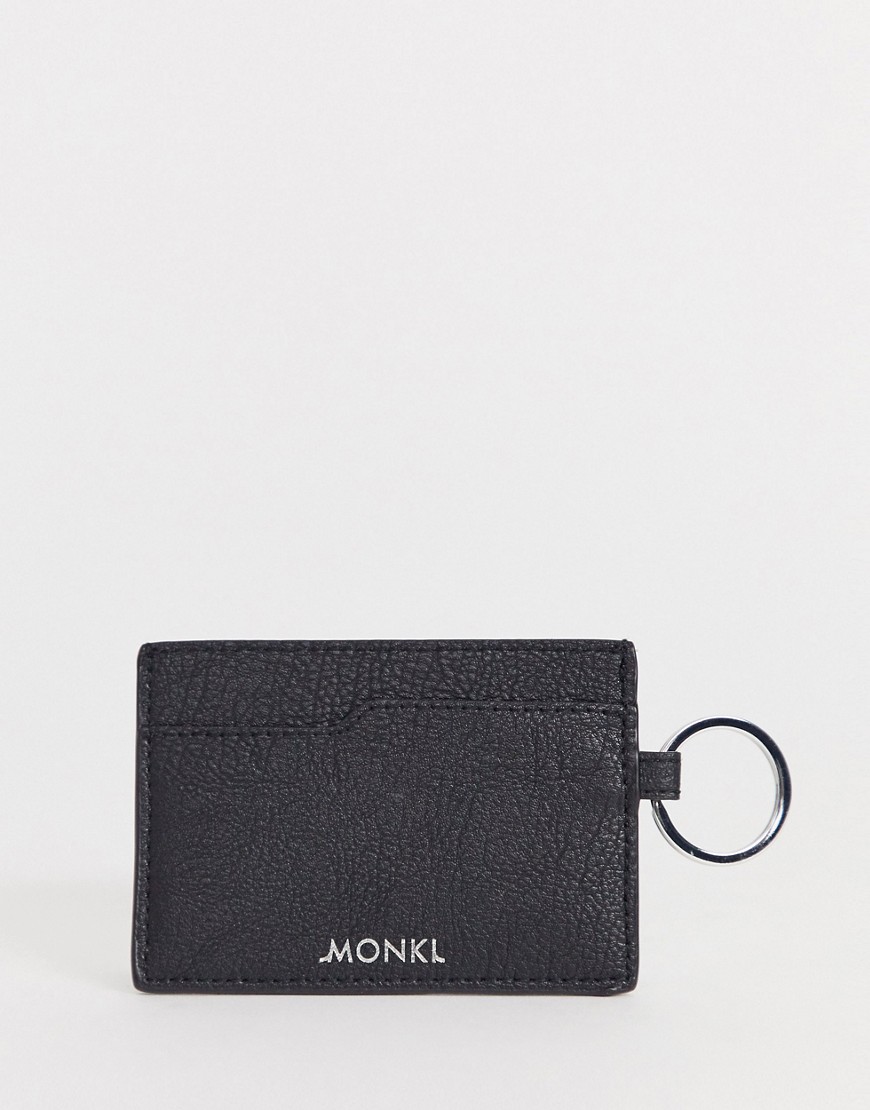 Monki card holder in black