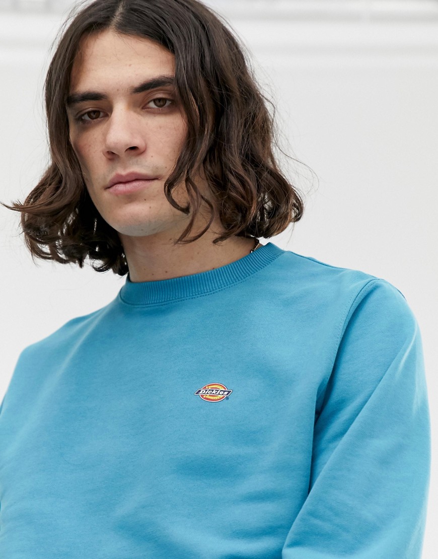 Dickies Seabrook sweatshirt with small logo in blue