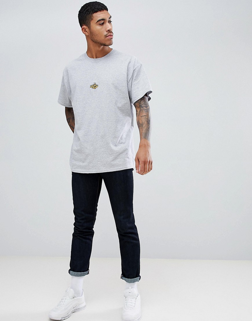 New Love Club Embroidered Gold T-Shirt