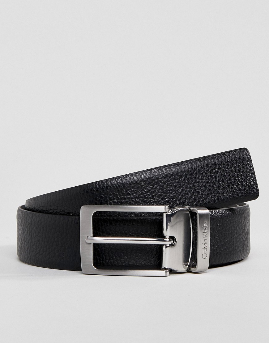 Calvin Klein Pebble Leather Belt