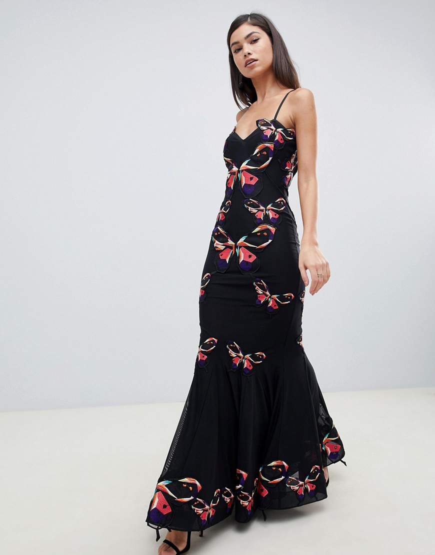 Forever Unique floral maxi dress