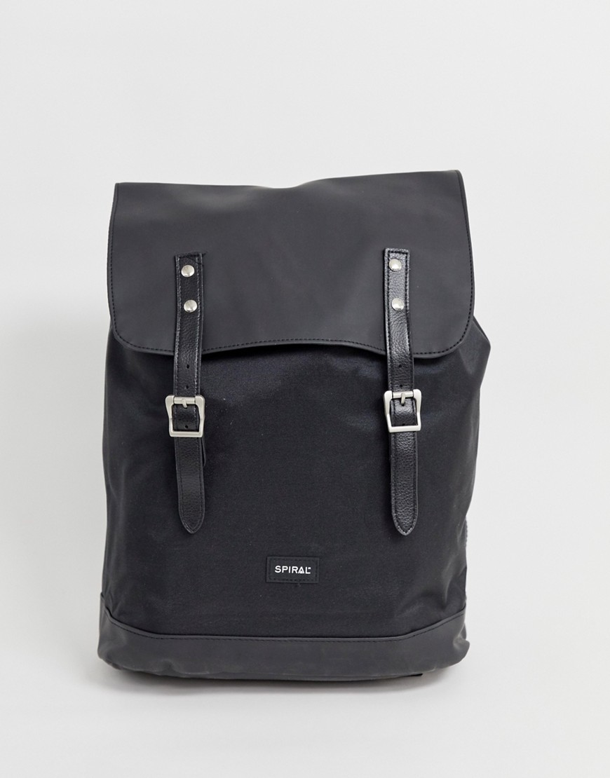Spiral Soho backpack in black
