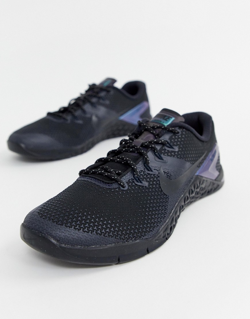 Nike Training Metcon 4 trainers in black ah7454-001 - Black