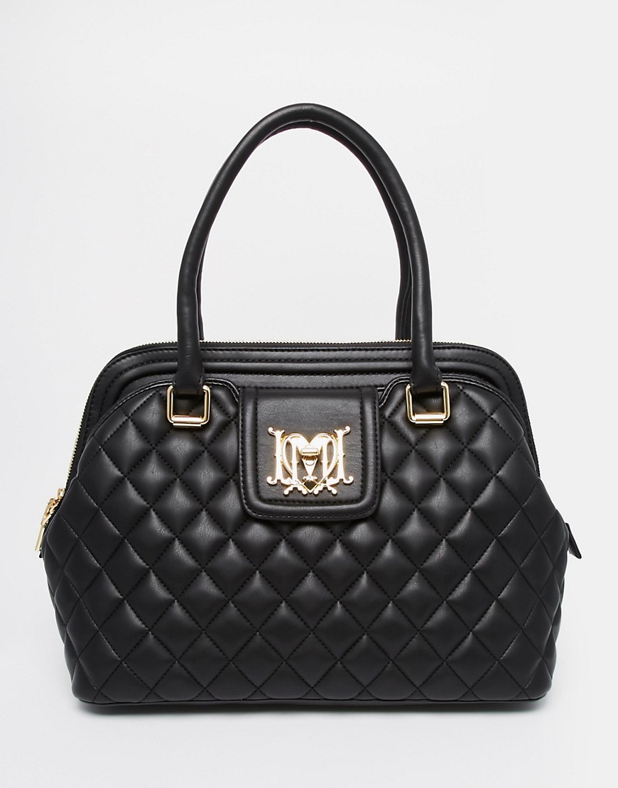 Love Moschino | Love Moschino Quilted Handheld Bag at ASOS