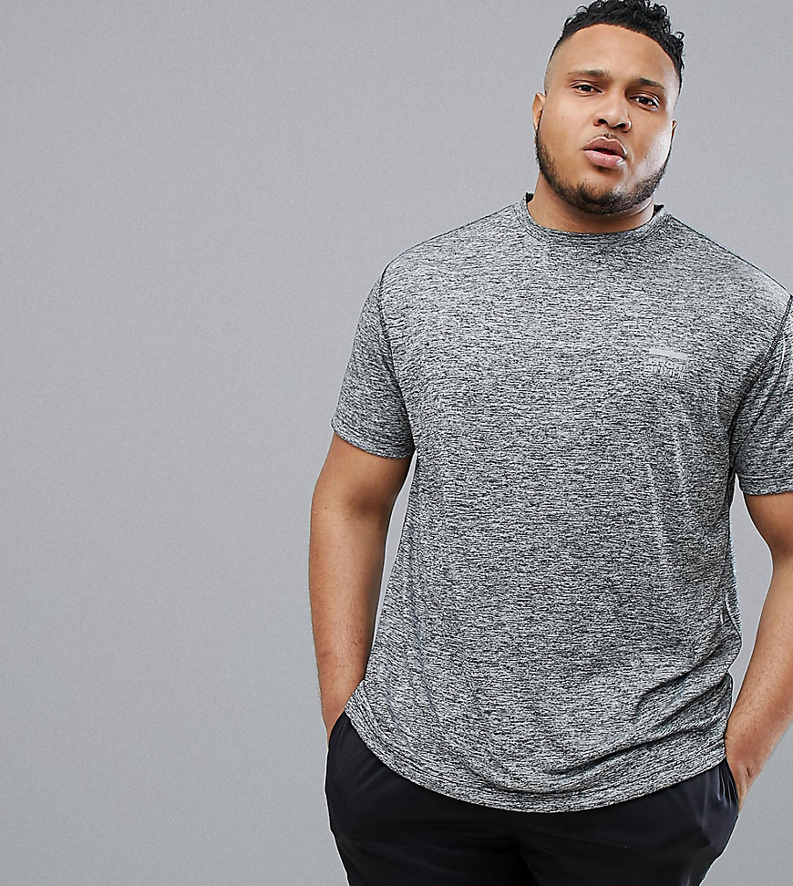 North 56.4 SPORT T-Shirt In Grey Marl With Cool Effect