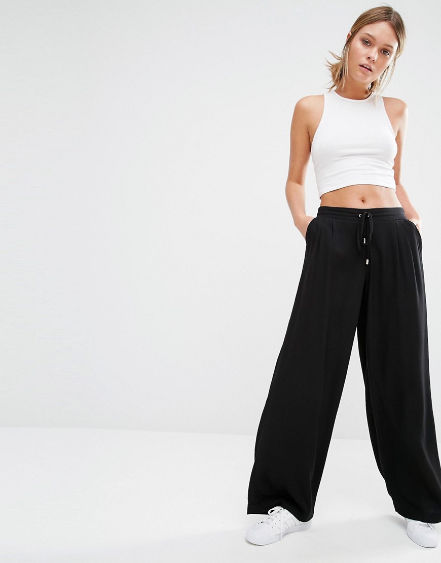 New Look | New Look Wide Leg Trousers at ASOS