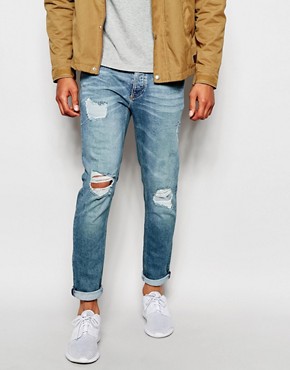 Mens Ripped Jeans | Destroyed & Distressed Jeans | ASOS
