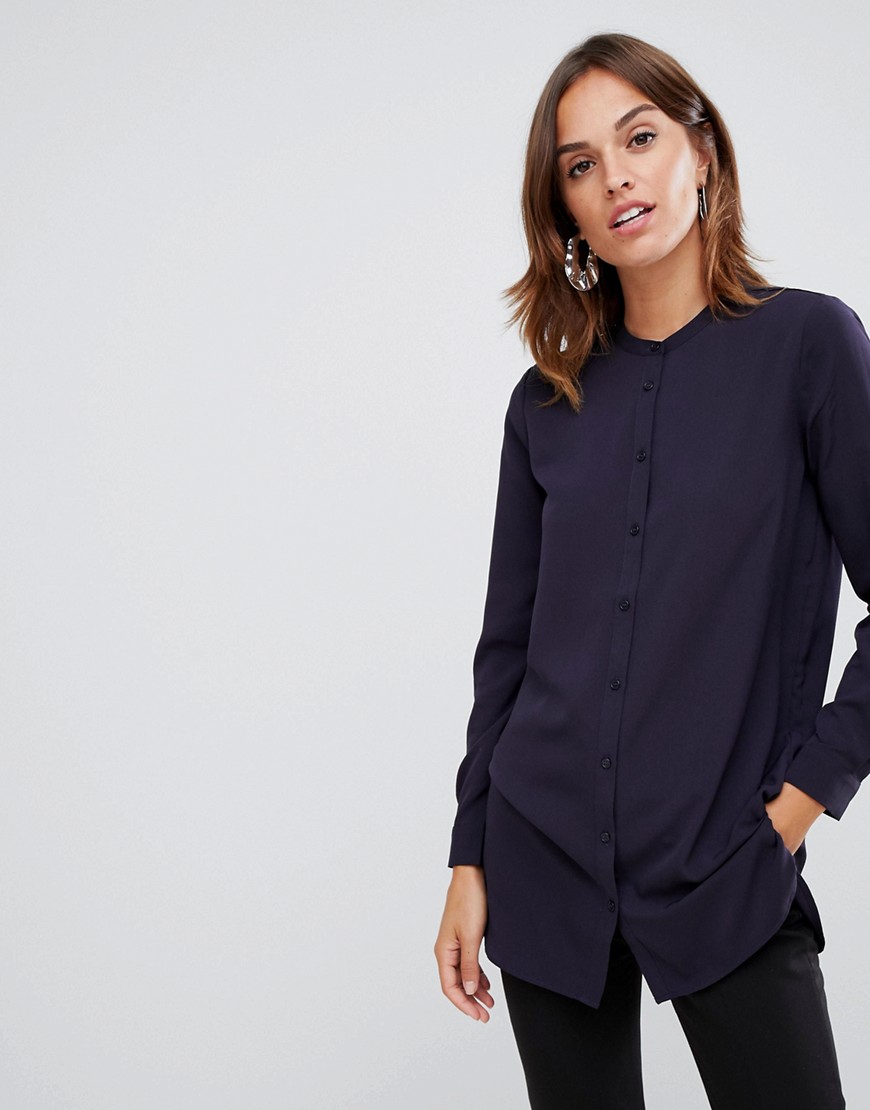 French Connection Class collarless shirt