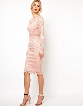 Image 1 of Tempest Samantha Pencil Dress in Lace