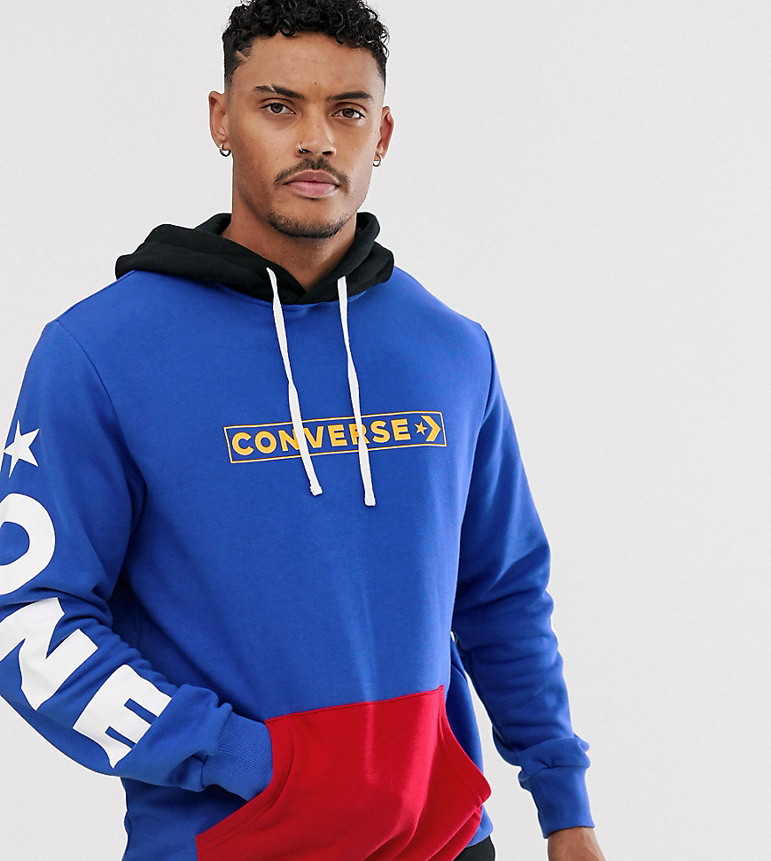 Converse One Star '86 Pullover Hoodie In Blue Exclusive at ASOS