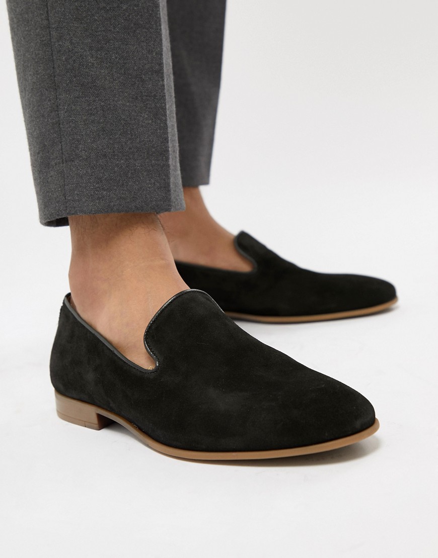 ALDO Tralisien slipper loafers in black