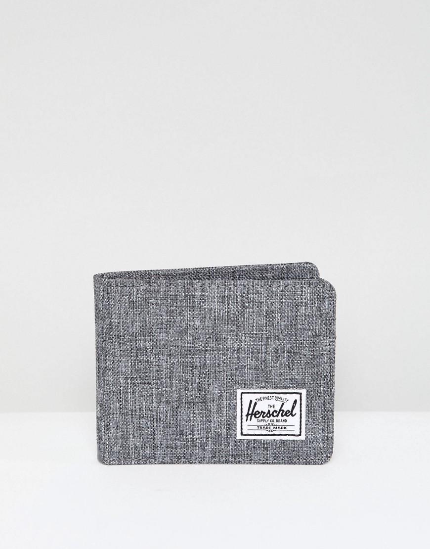 Herschel Supply Co Roy Bi-Fold Wallet with RFID - Grey