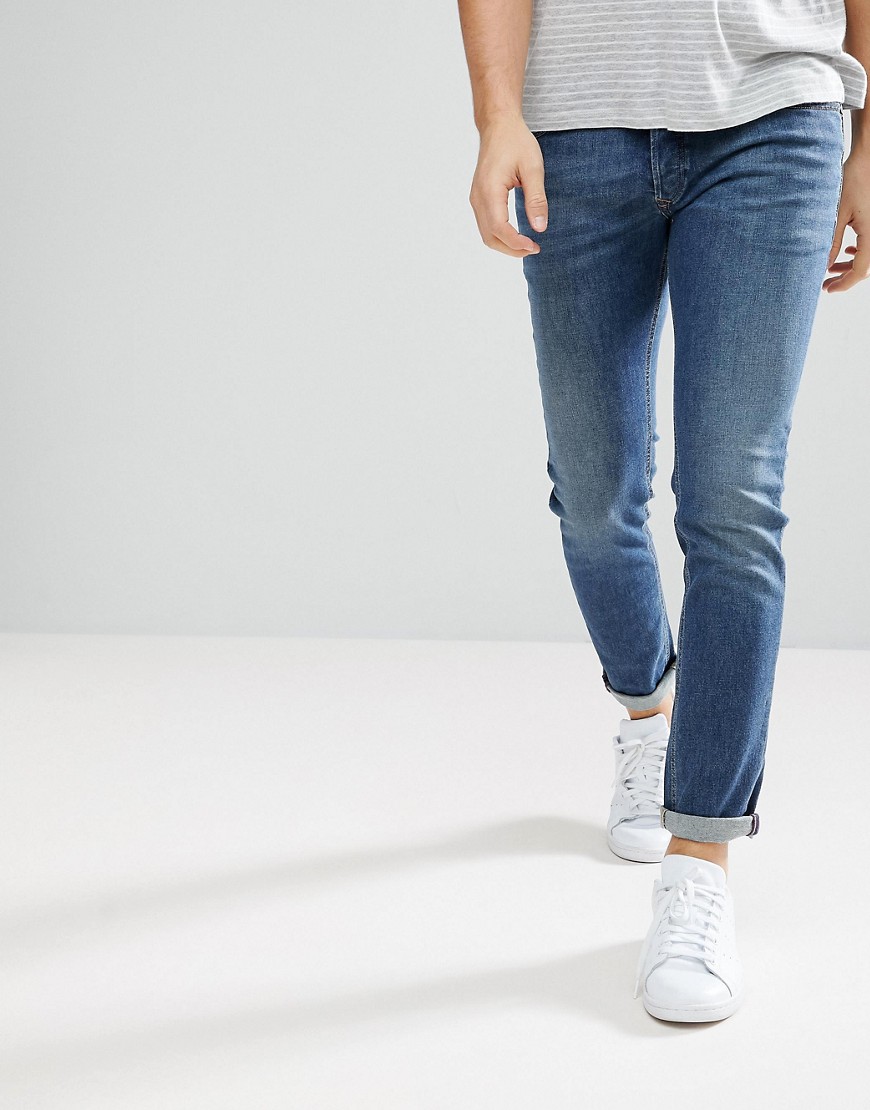 Diesel Sleenker Jeans in Midwash - Midwash