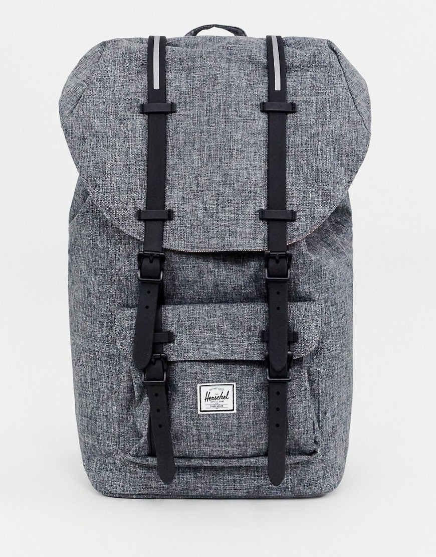 Herschel Supply Co Little America Raven Crosshatch backpack 25l - Grey