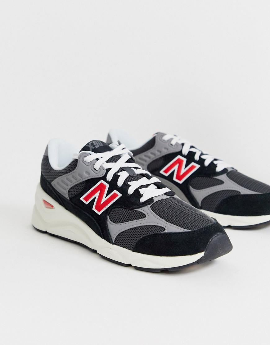 New Balance X90 trainers in black