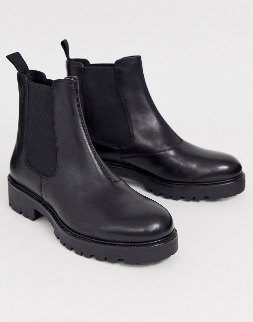 vagabond black chelsea boots