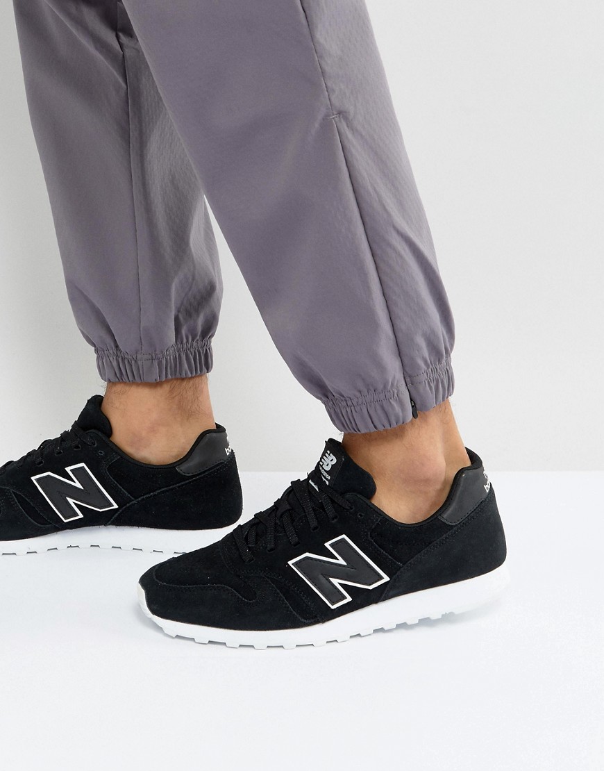 Черные кроссовки New Balance 373 Premium ML373TN - Черный 