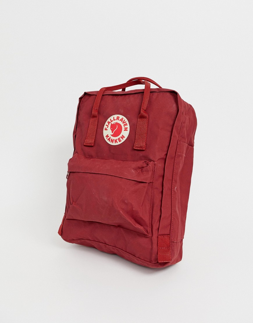 Fjallraven Kanken Backpack In Red