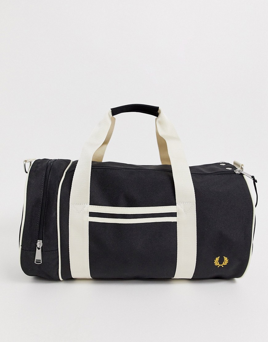 Fred Perry twin tipped barrel bag