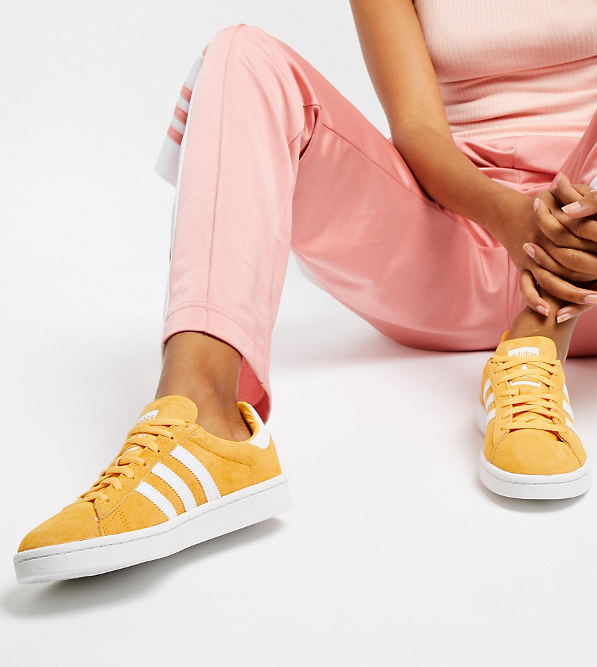 adidas Originals Campus Trainers In Yellow - Yellow