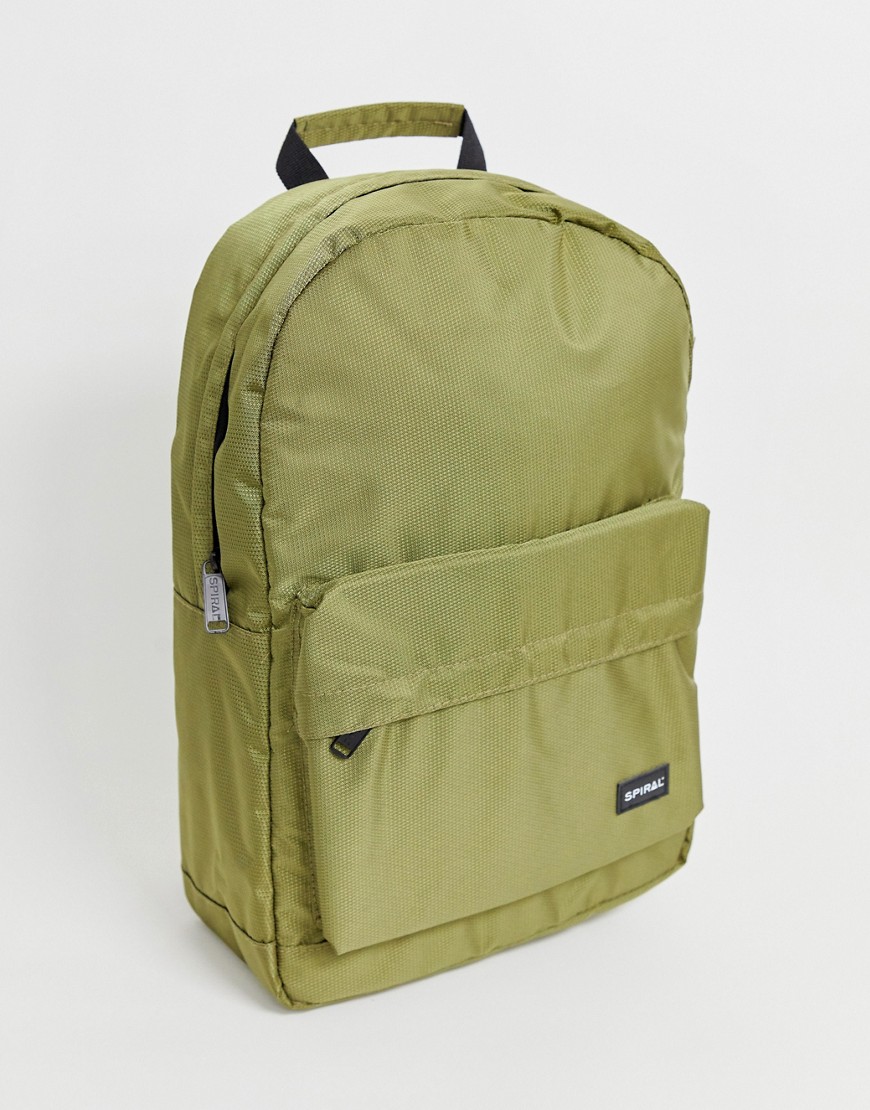 Spiral Core backpack in khaki